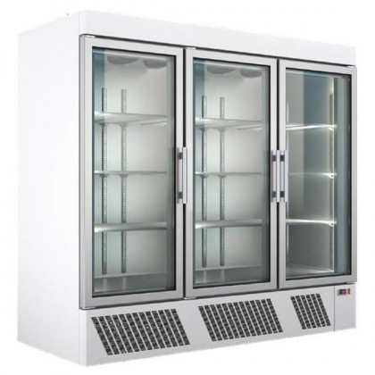Dulap frigorific cu 3 usi, vitrat 1900 litri