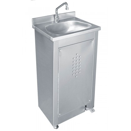 Spalator inox cu actionare pedala