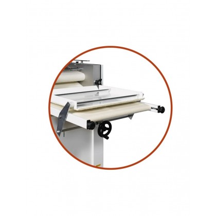 Masina de modelat paine cu 2 cilindri, cu placa formatoare