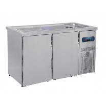 Masa rece/frigorifica bar pentru bere (1 Keg), cu chiuveta