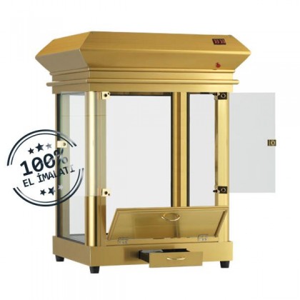 Cabina mentinere calda popcorn, 600x500x1000 mm