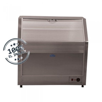 Cabina mentinere calda popcorn, cu depozitare sub banc