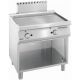 Plita (Grill) gaz neteda cu spatiu depozitare deschis, 800x700 mm