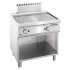 Plita (Grill) gaz, suprafata 1/2 striata, 1/2 neteda si spatiu depozitare deschis