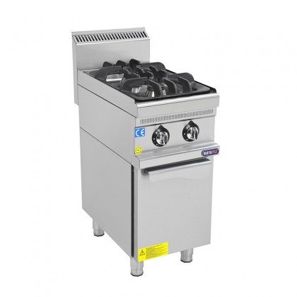 Aragaz/Masina de gatit cu 2 ochiuri, gaz, 400x700 cu suport
