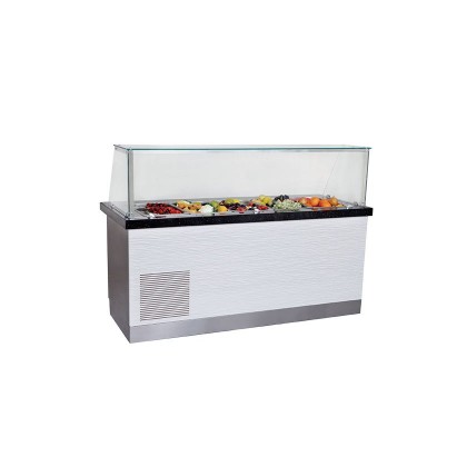 Vitrina calda autoservire / cantina 4 GN - 1/1