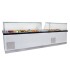 Vitrina rece + calda autoservire / cantina 4 GN - 1/1