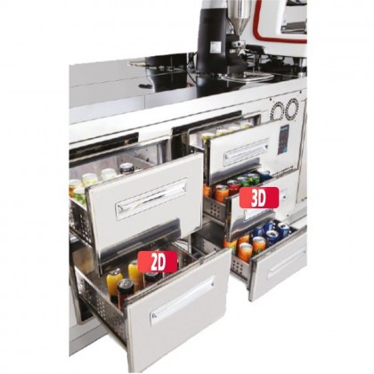 Unitate refrigerata pentru bar 3 usi