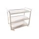 Carucior/Gheridon din inox cu 3 polite