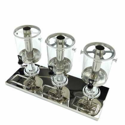 Dispenser sucuri, 3 x 8 litri