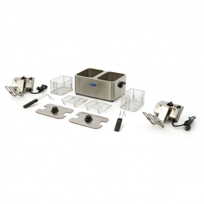 Friteuza electrica 2 x 4 litri