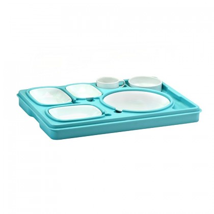 Tava termoizolanta, 6 compartimente, 530x370x105 mm