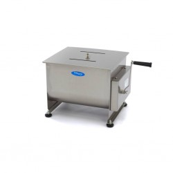 Malaxor carne manual, cu 2 spirale pentru mixare, 30 kg