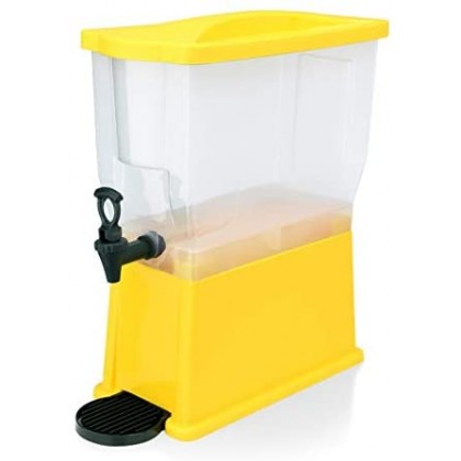 Dispenser suc, neutru, 14 l, Galben