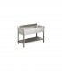 Spalator inox cu o cuva si picurator, 1000X600X850 mm - 1