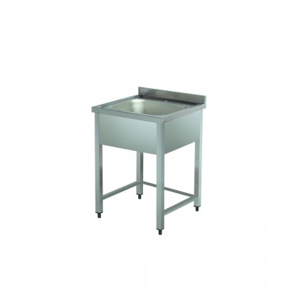 Spalator inox cu o cuva, 800 mm - 1