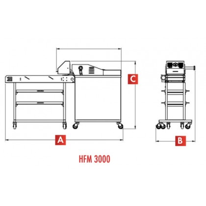 Masina formare hamburgeri HFM 3000 - 3