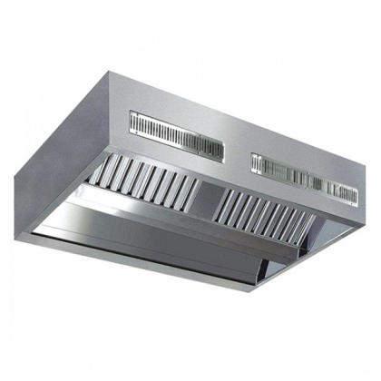 Hota cubica centrala cu inductie fara motor, 4000x2200 mm - 1