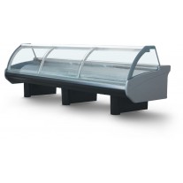 Vitrina expunere, geam curbat, fara agregat, design special - 1