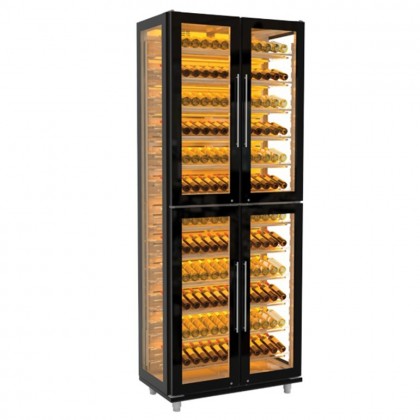Vitrina inox expunere vin, 600 litri - 1