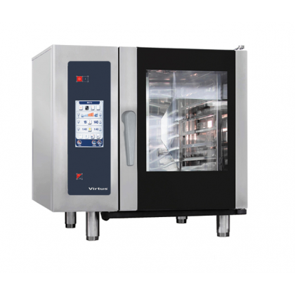Cuptor convectie electric, cu injectie directa / sistem automat de curatare, 6xGN1/1 - 1