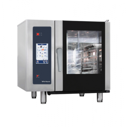 Cuptor pe gaz combi cu aburi, 6xGN 1/1 - 1