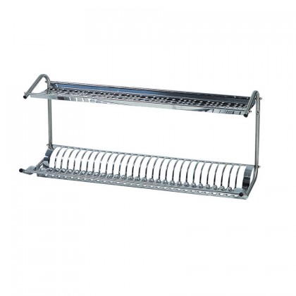 Suport farfurii si pahare, inox - 1