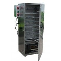 Afumatoare electrica cu 8 rafturi, din inox