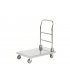 Carucior platforma, inox, 820x520x970 mm