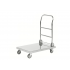 Carucior platforma, inox, 820x520x970 mm