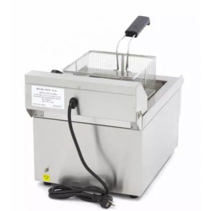 Friteuza electrica, 1 x 16 litri cu robinet de scurgere ulei - 7