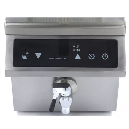 Friteuza cu inductie, 8 litri cu robinet de scurgere - 7