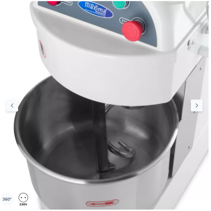 Malaxor aluat cu spiral 20 litri, cu 2 viteze - 5