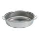 Cratita inox cu manere, 39 litri