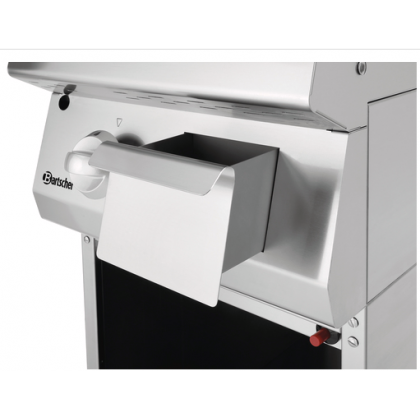 Plita (Grill) electrica, suprafata striata si spatiu depozitare deschis - 3