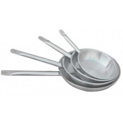 Tigaie inox lucioasa cu maner, 320